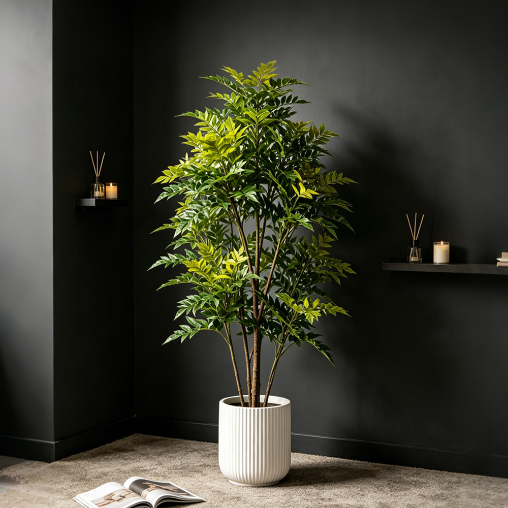 ต้นไม้ปลอมขนาดใหญ่ 73-135 ซม.  - Dracaena Marginata บทวิจารณ์และราคา