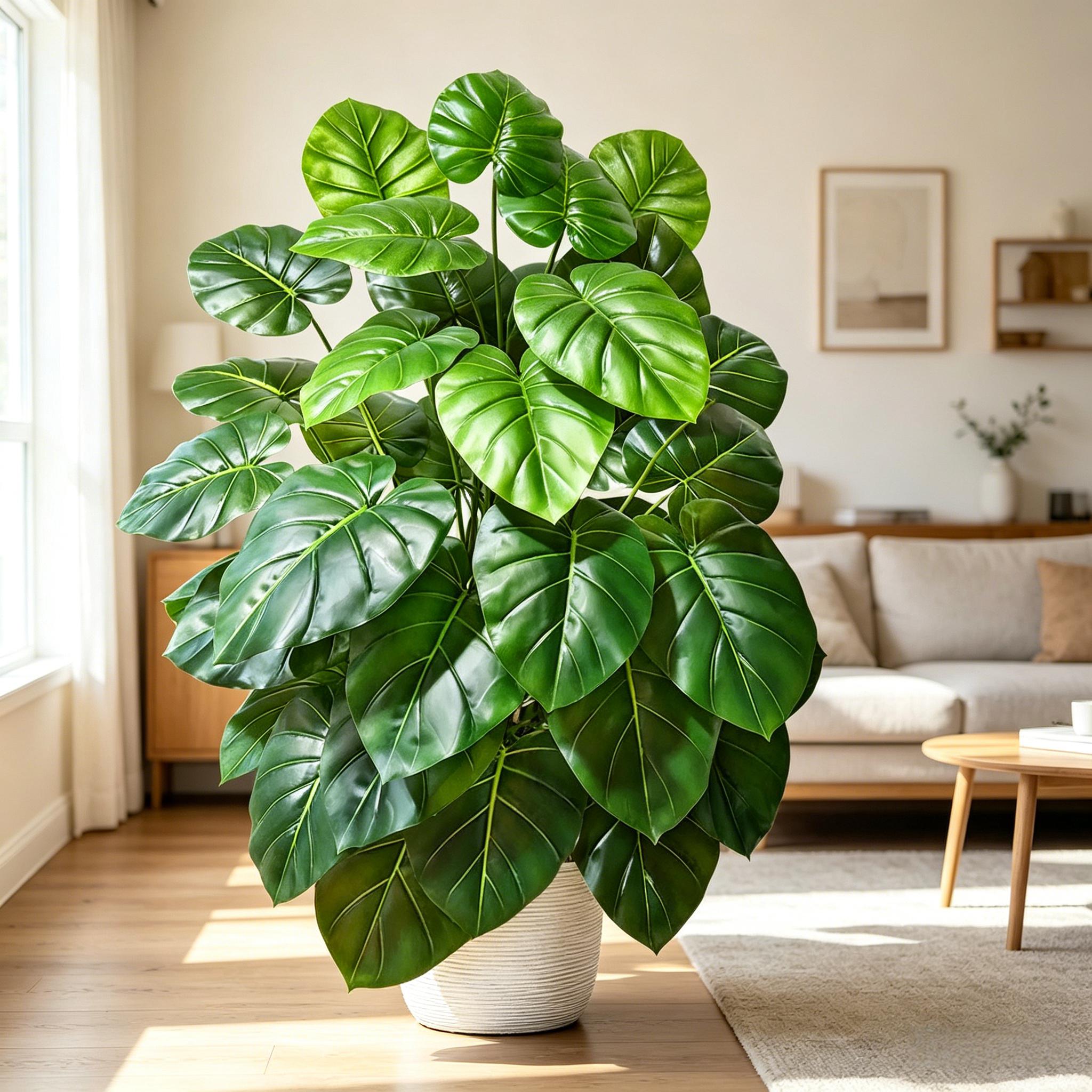 ต้นปาล์มประดิษฐ์ขนาด 60-105 ซม - Monstera Adansonii บทวิจารณ์และราคา