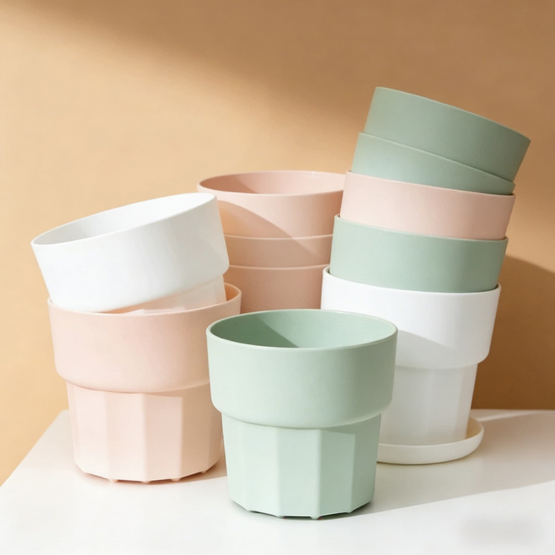 กระถางต้นไม้เรซิ่นพลาสติกหนาพิ - Aloe Vera Pot บทวิจารณ์และราคา