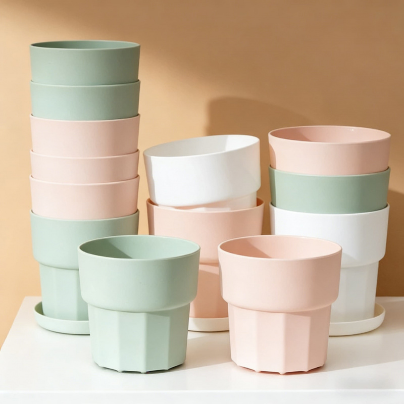 กระถางต้นไม้เรซิ่นพลาสติกหนาพิ - Aloe Vera Pot บทวิจารณ์และราคา