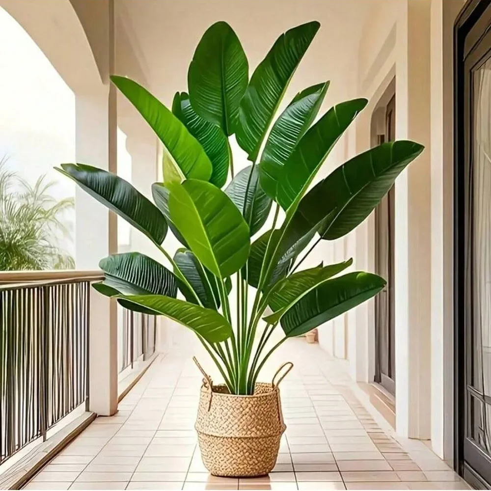 1 PC 18 ใบพืชประดิษฐ์ขนาดใหญ่ป - Dracaena Marginata บทวิจารณ์และราคา